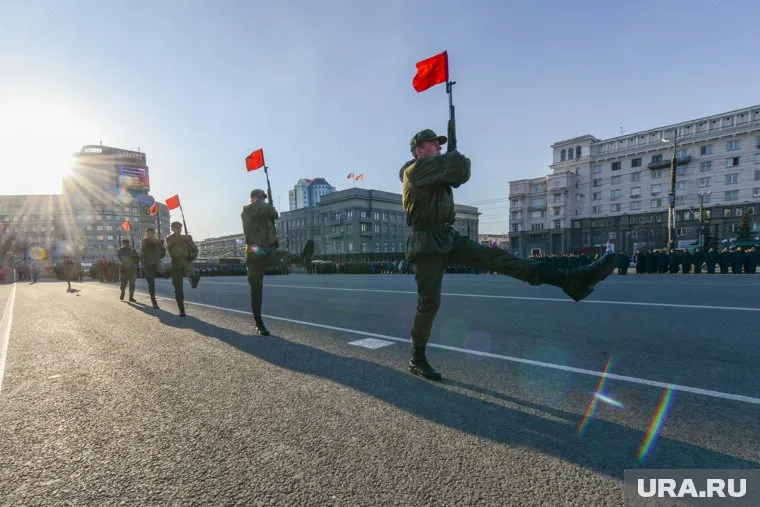 Репетиции построения к Дню Победы в Челябинске пройдут 23 и 25 апреля