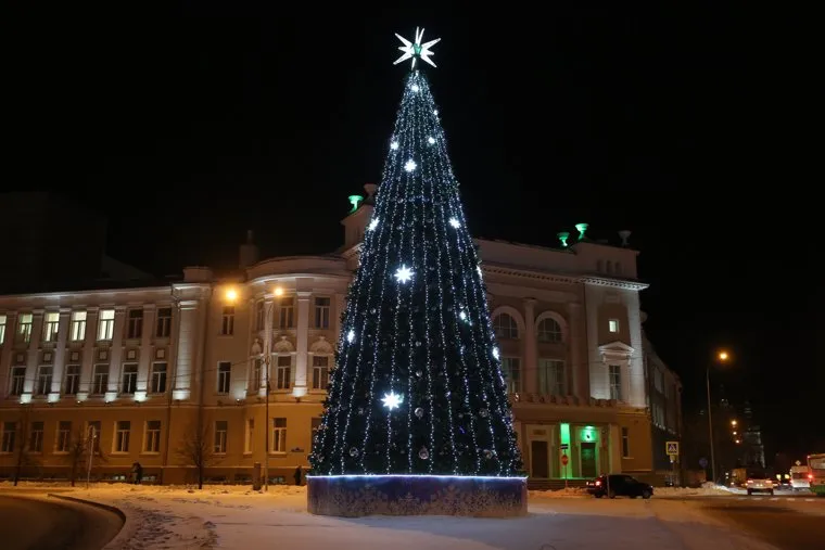 Елки. Тюмень 