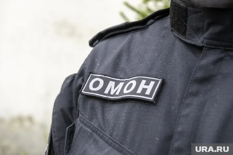 В операции участвовал ОМОН