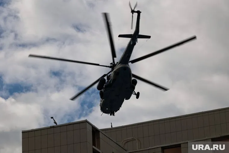 Ранее с вертолетом была потеряна связь