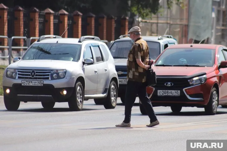 В Курганской области более 400 пешеходов переходили дорогу неправильно