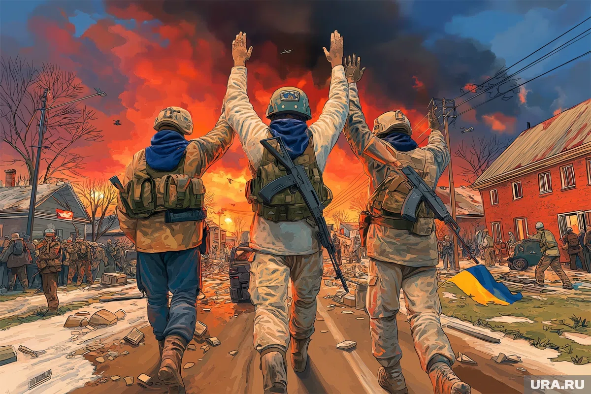 Солдат ВСУ взяли в плен