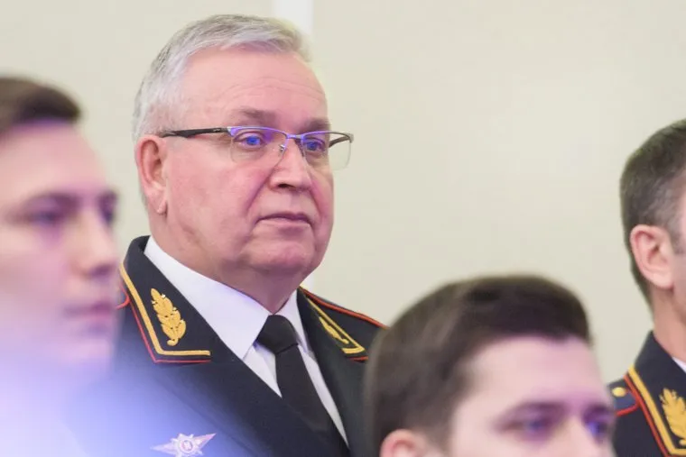 Глава ГУ МВД России по Свердловской области Мешков Александр. Екатеринбург
