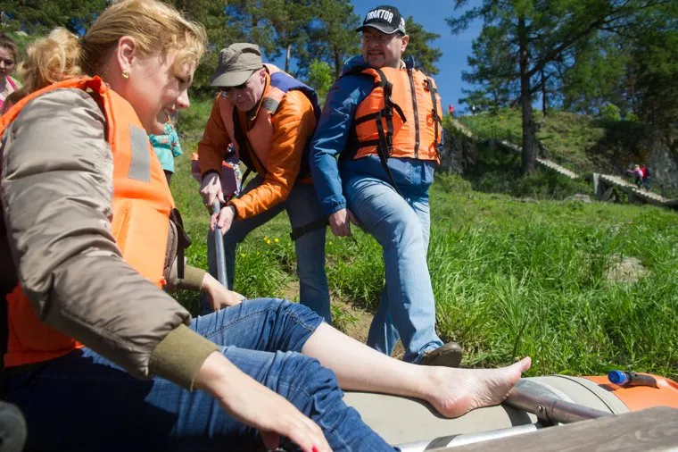 Сплав Игоря Холманских по Чусовой. Слобода