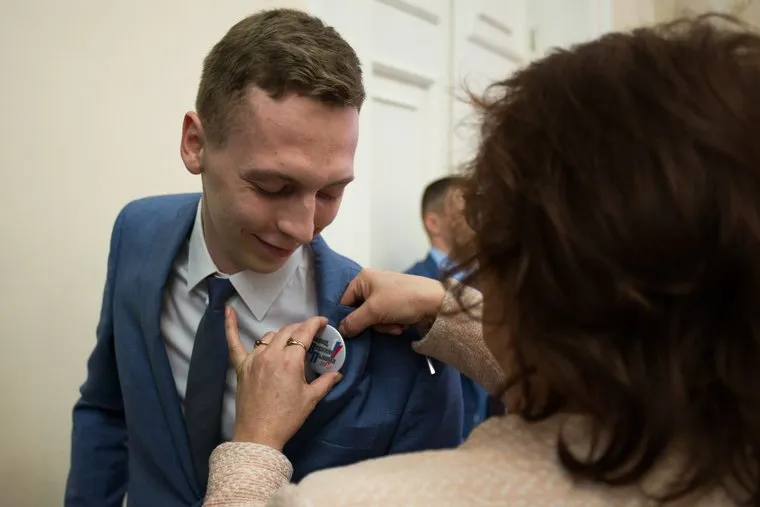 Встреча генерального директора УГМК-холдинг Александра Козицина с общественностью. Свердловская область, Верхняя Пышма, помазкин вениамин