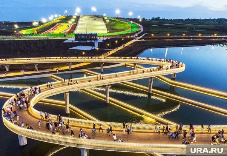 Парк стал одной из визитных карточек Магнитогорска и центром притяжения горожан