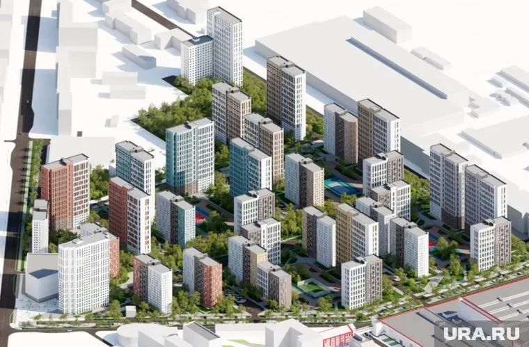 Новый жилкомплекс в Екатеринбурге построят в течение 10 лет