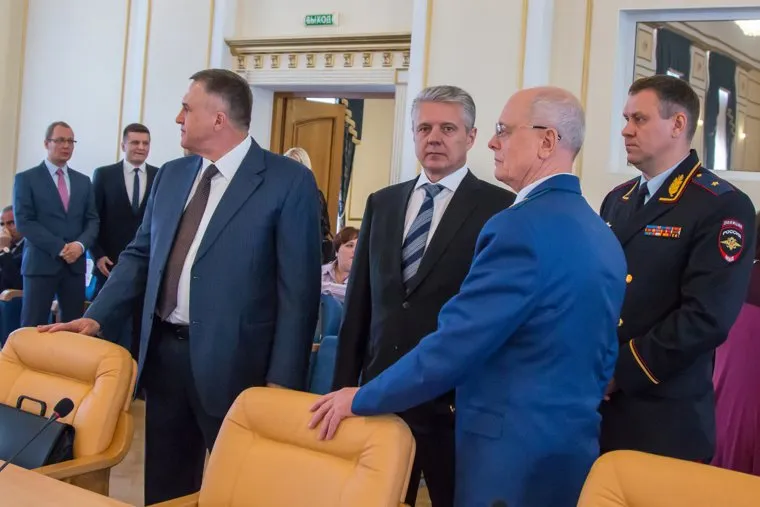 Заместитель руководителя администрации президента РФ Магомедсалам Магомедов в Кургане