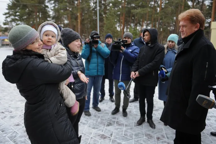 Рабочий визит Владимира Елистратова в Парк Гагарина. Челябинск, елистратов владимир