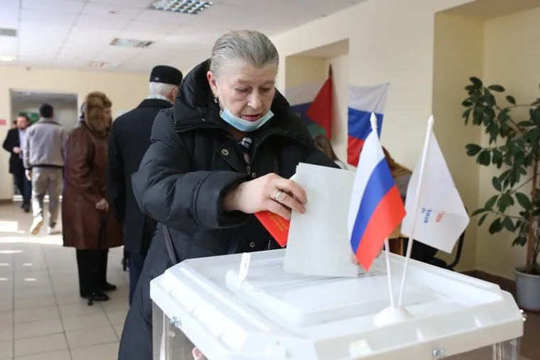 Избирательный участок. Тюмень