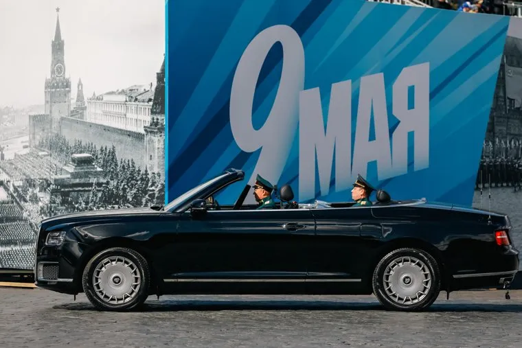 Генеральная репетиция Парада Победы на Красной Площади. 5 мая 2024. Москва