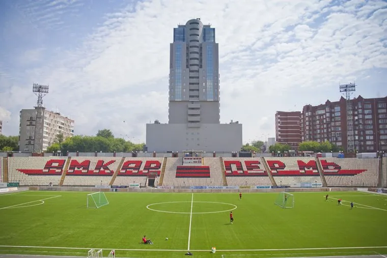 Футбол. Пермь, футбол, амкар, стадион звезда