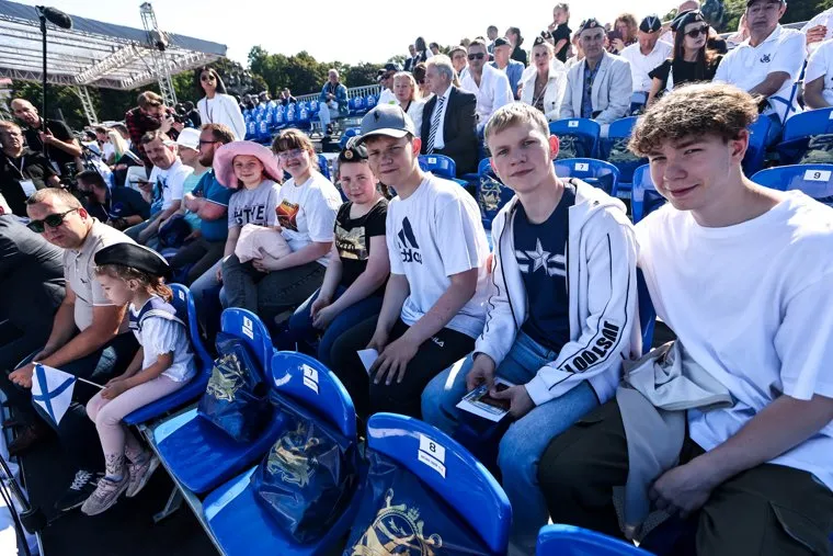 Военно-морской парад. Санкт-Петербург