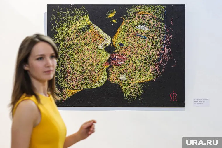 На выставочной площадке представлено 70 работ Рязанцева