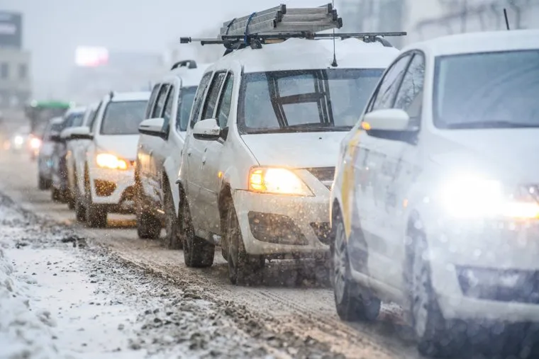 Снегопад. Екатеринбург 