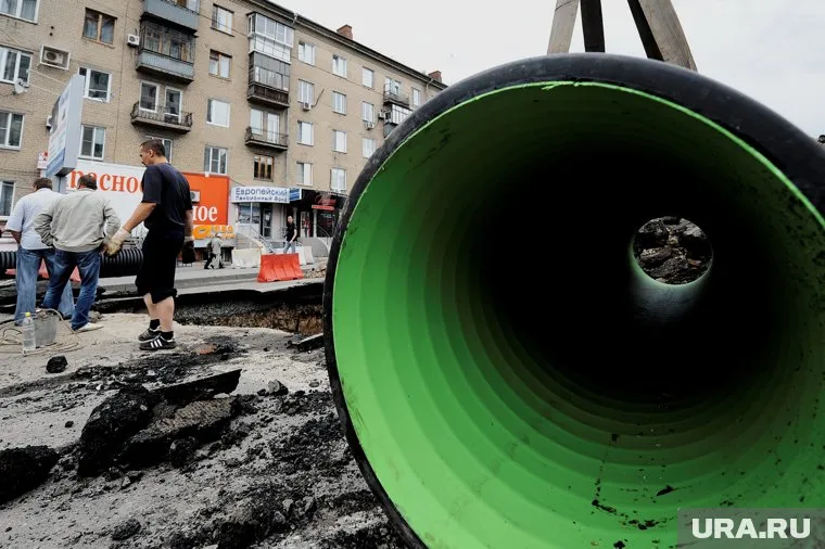 На старой теплотрассе установят новый трубы