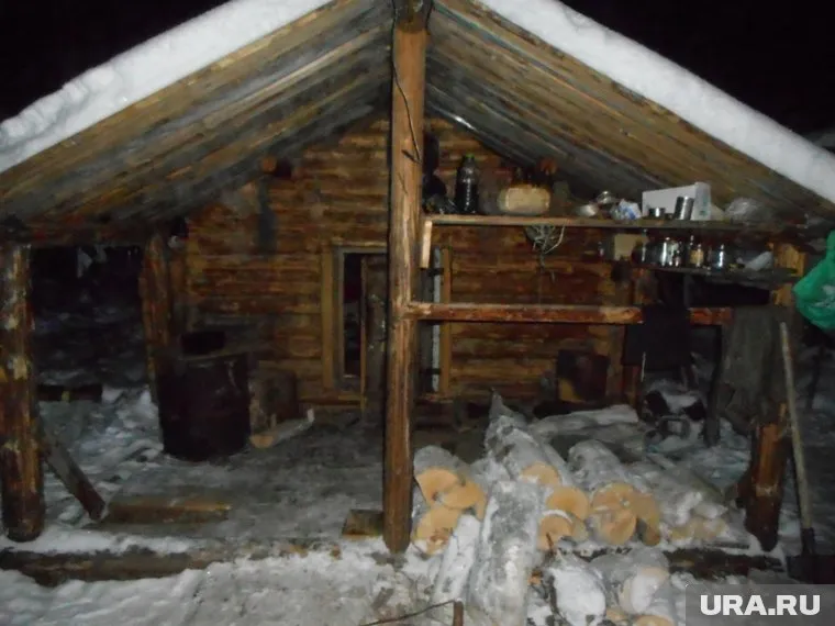 Убийство произошло в этом охотничьем домике