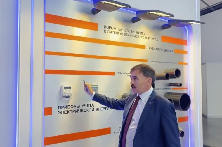 Продукцию курганских заводов представили на стенде группы компаний «Интертехэлектро»