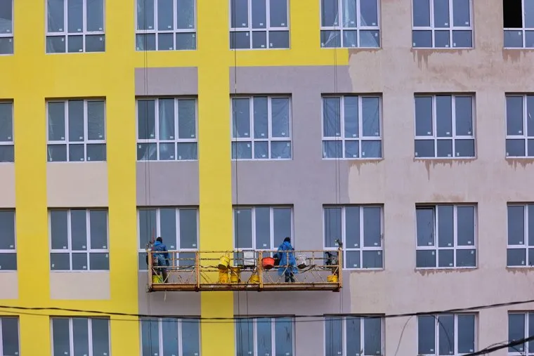 Стройки в Заозерном. Курган