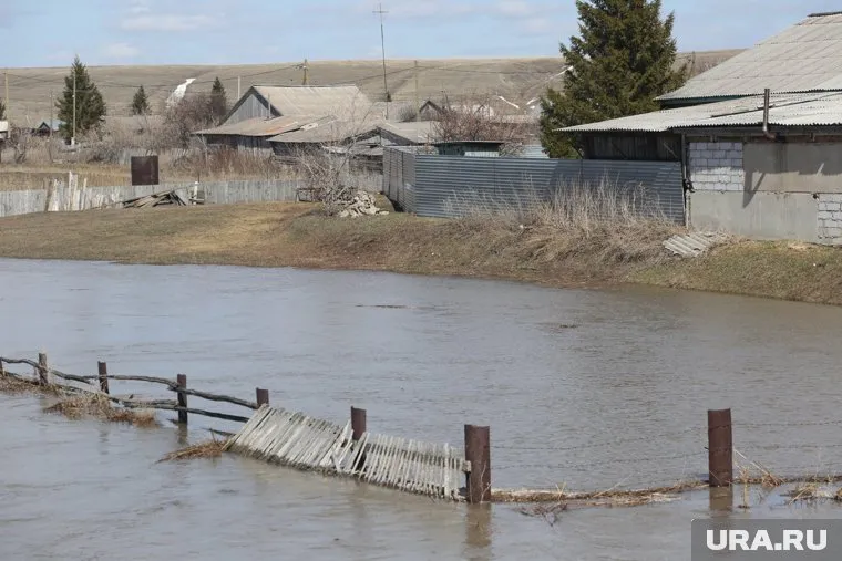 Заметнее всего вырос уровень реки Ишим в районе села Ильинка