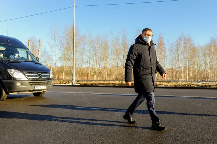 Алексей Текслер осмотрел дороги и объекты дорожной инфраструктуры, на которых велись работы в 2020 году. Челябинск