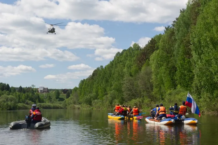 Сплав Игоря Холманских по Чусовой. Слобода