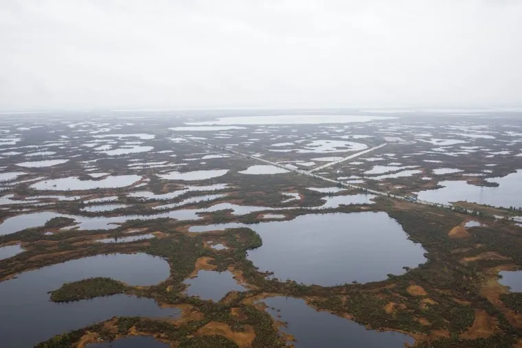 Досрочное голосование на хантыйских стойбищах. Сургутский район