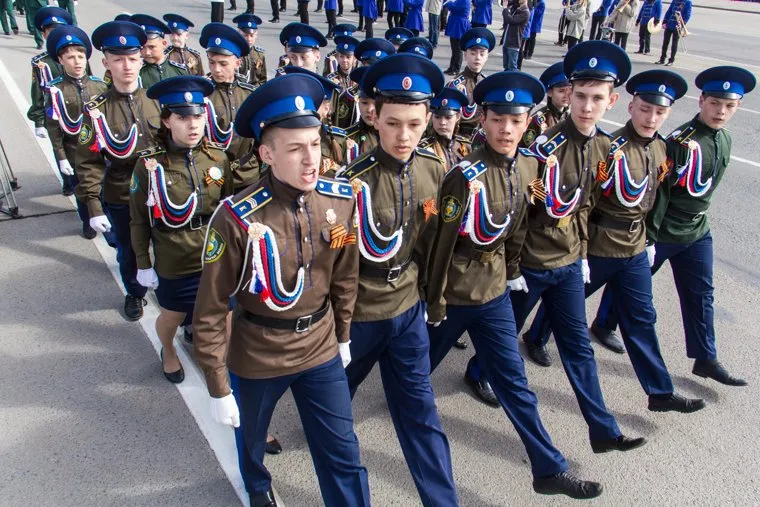 Клипарт. Декабрь (Часть 1). Магнитогорск, казаки, парад, кадет, дети