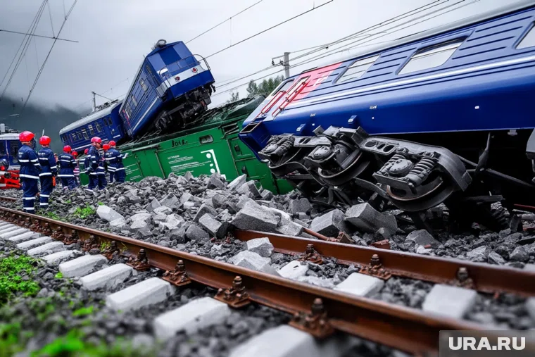 Прокуратура и СК опубликовали видео с ЧП на железной дороге