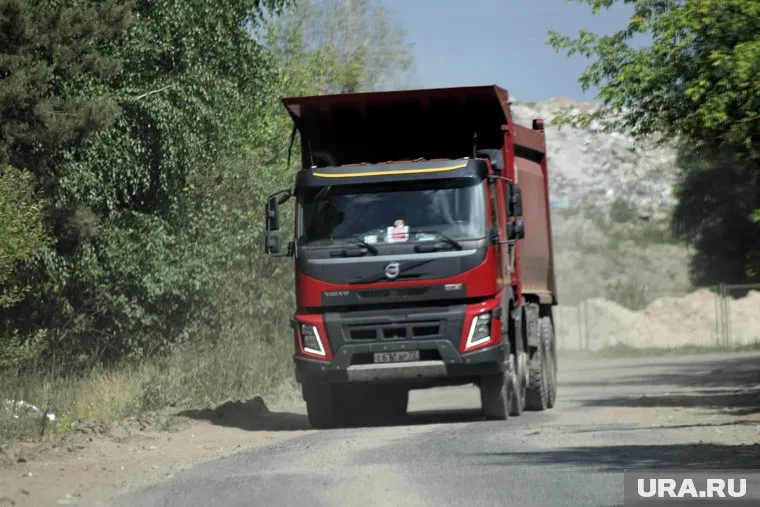 Грузовики ищут способы объехать пункт весового контроля (архивное фото)