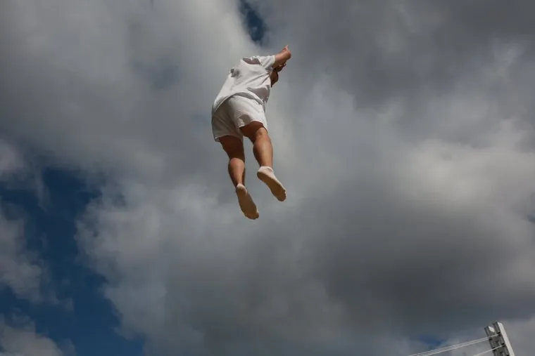 День города, у моста влюбленных. Тюмень 