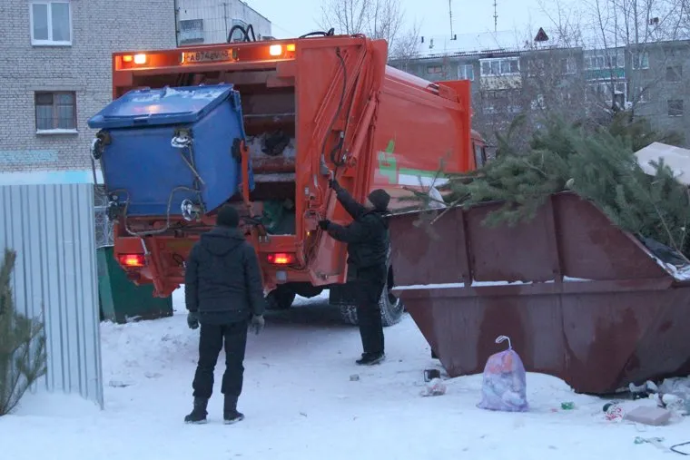 ЖКХКурган, мусоровоз, вывоз мусора