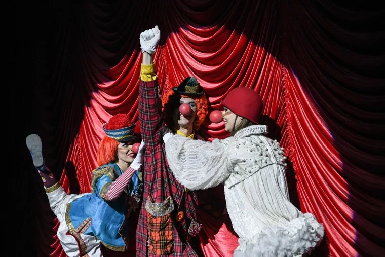 Пресс-показ нового циркового шоу "Клоун". Екатеринбург