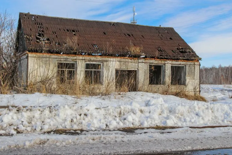Новодостовалово Курганская область - "золотая дорога", заброшенные села Курганская область