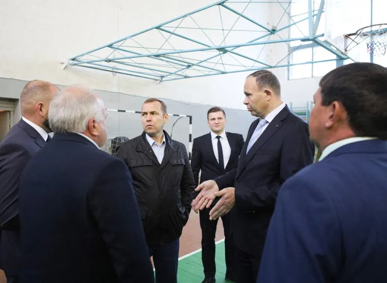Визит врио губернатора Шумкова Вадима в Каргапольский район. Курган