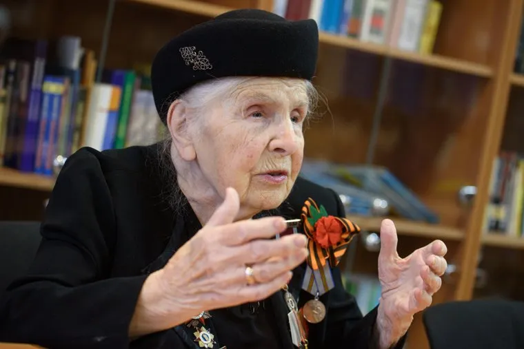 Ветеран ВОВ Фаня Гуревич (Юлиус). Екатеринбург