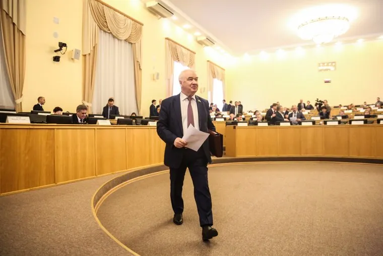 Очередное заседание Тюменской областной думы. Тюмень