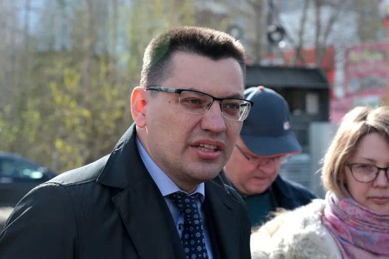 Врио губернатора Пермского края Максим Решетников проинспектировал начало строительства нового зоопарка в Перми, сюткин михаил