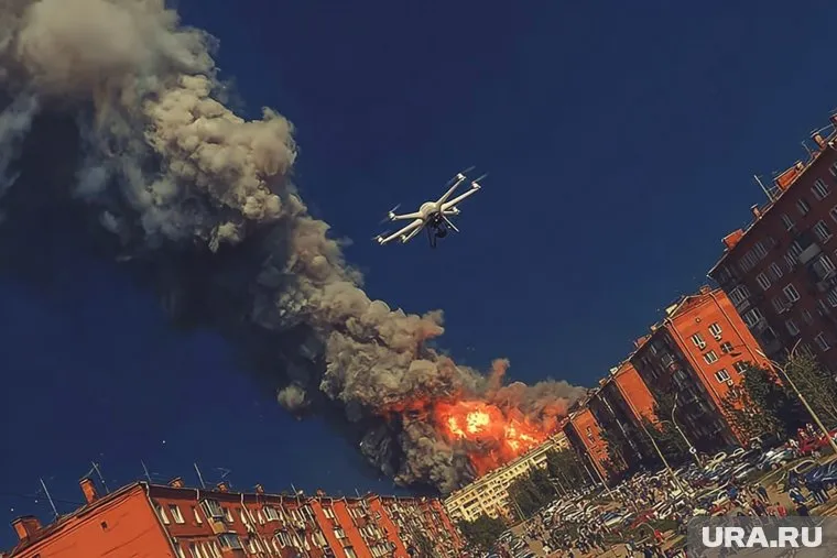 Дрон атаковал жилой дом в Саратовской области, предварительно, сообщается о погибшем