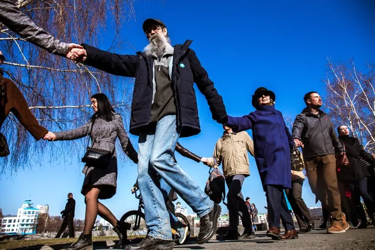 Перекличка противников храма Святой Екатерины. Екатеринбург