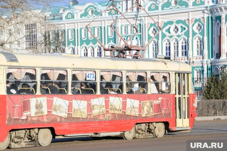 Шесть трамваев встали на проспекте Ленина (архивное фото)