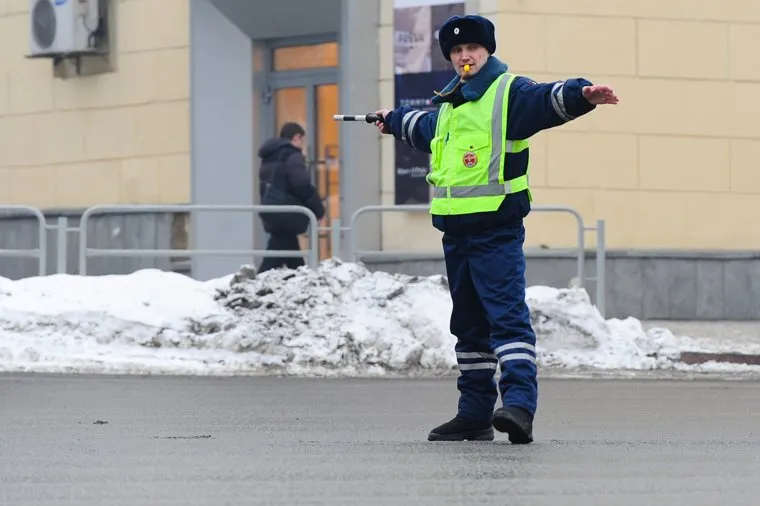 ДПС. Челябинск., гаи, дпс, регулировщик, постовой, гибдд