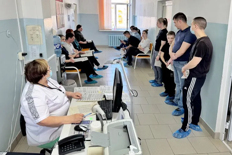 Центр переливания крови. Акция 