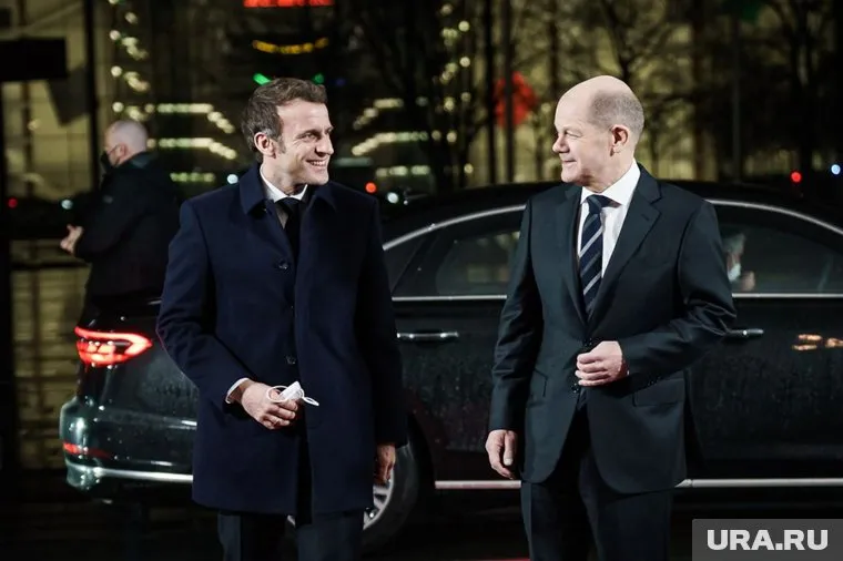 Шольц и Макрон приедут в Киев в конце июня, передает BILD am Sonntag