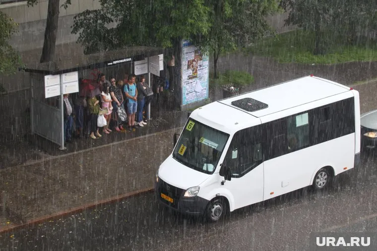 В Челябинской области прошел крупный град