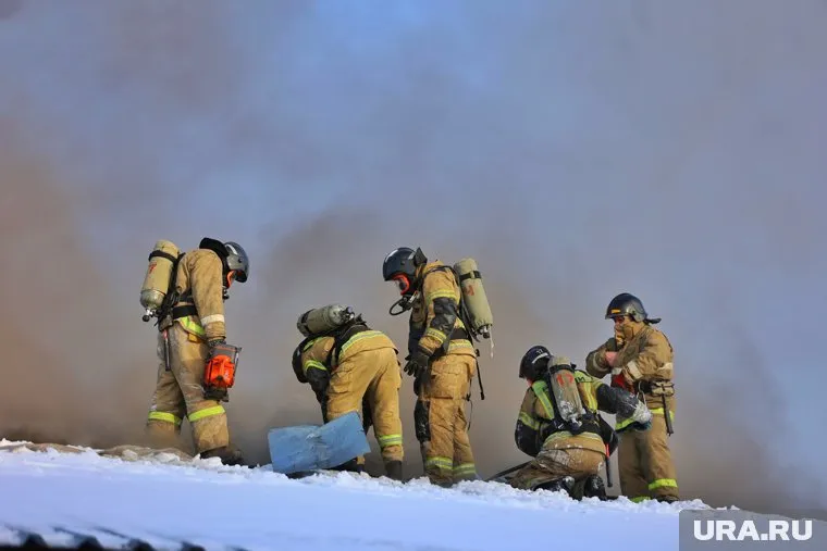 Пожар произошел на ул. Лесопарковой