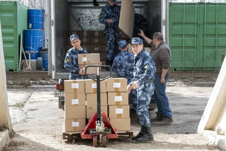 Гуманитарная помощь Z Донбассу УФСИН. Пермь