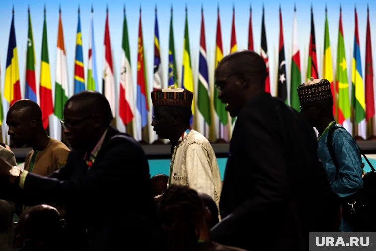 Организаторы через минуту от начала выступления Рамафосы организаторы отключили звук (архивное фото)