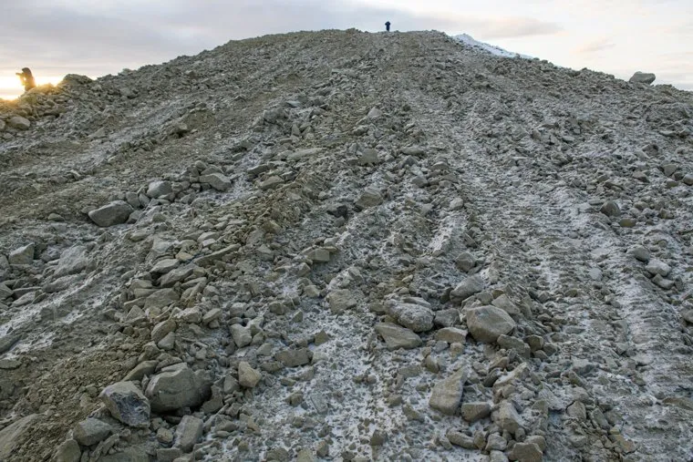 Объекты комбината "Святогор" в районе Шемурского хребта. Свердловская область