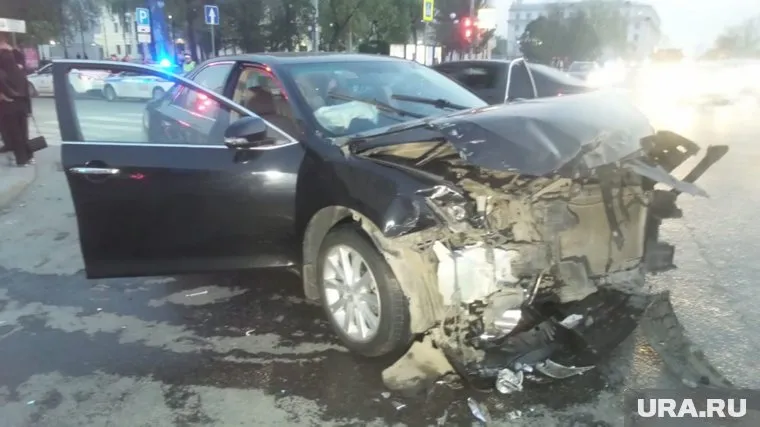 В ДТП столкнулись два автомобиля